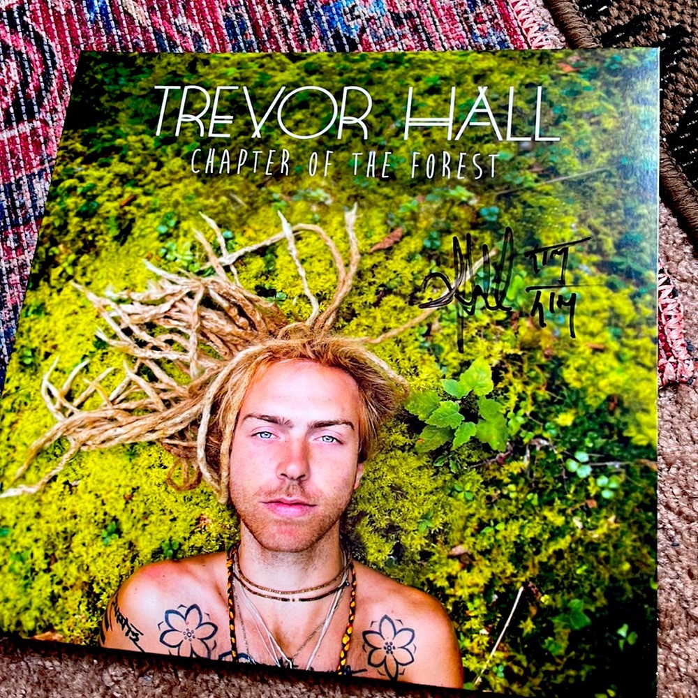 Trevor Hall chapter of the forest autographed vinyl LP
